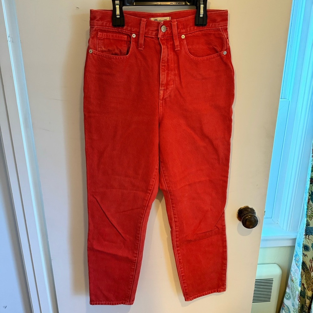 Madewell mom jeans